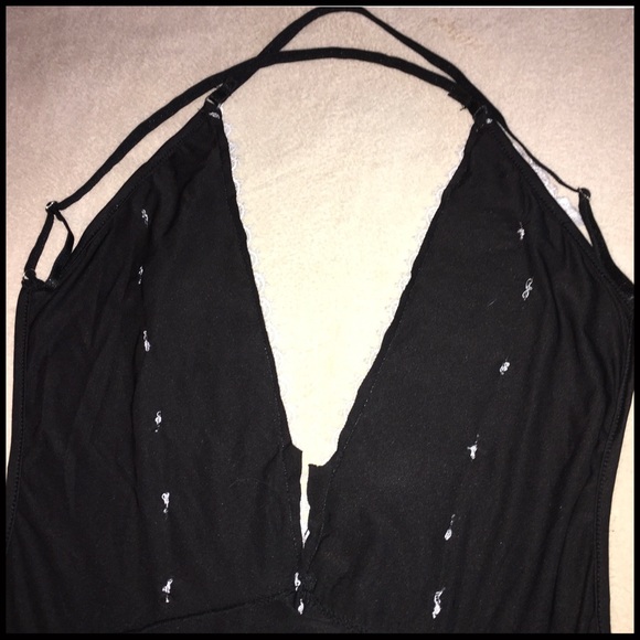 Deep V Body/Swim Suit - Picture 5 of 8